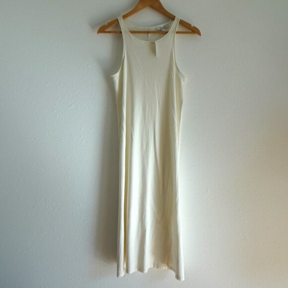 Madewell Tank Dress Women's Size XS White Softfade Pool Beach Cover Up Casual - Picture 4 of 11